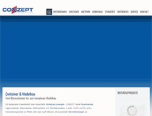 Tablet Screenshot of conzept.at